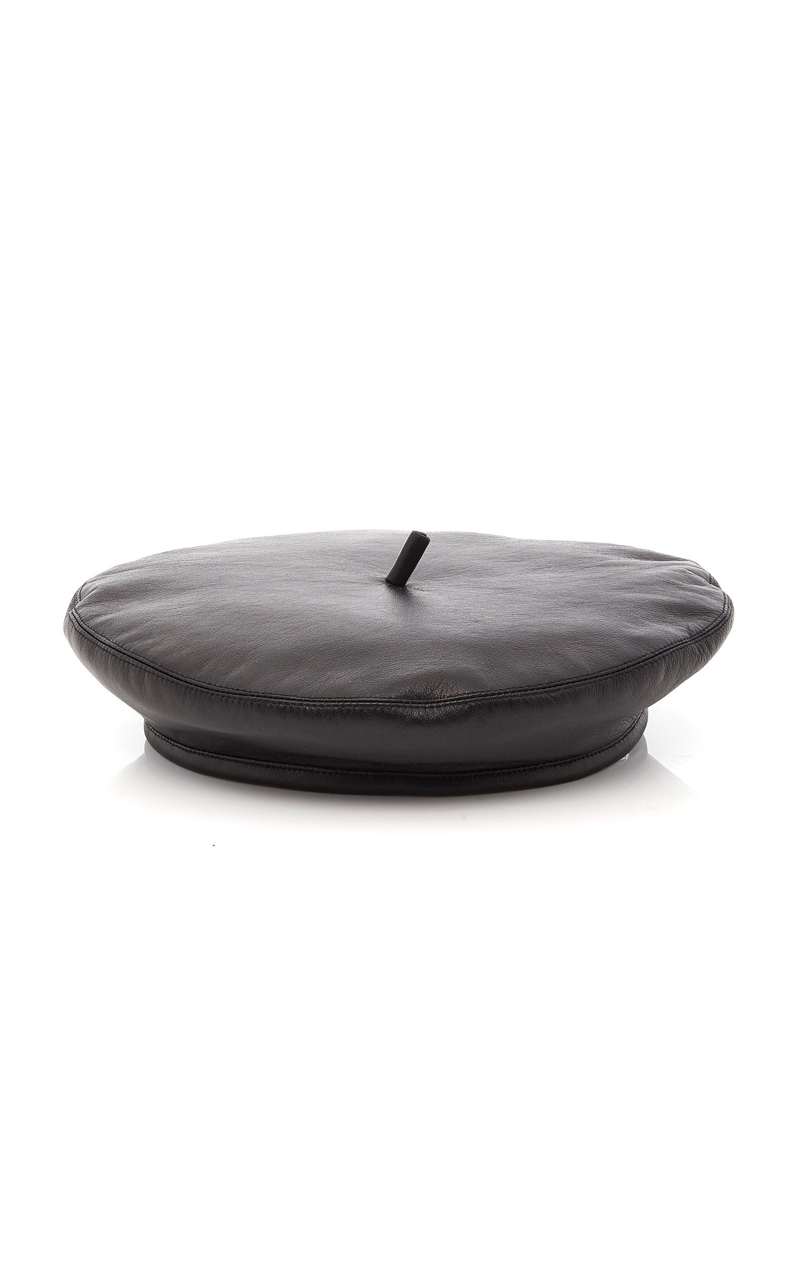 Eugenia Kim The Carter Leather Beret | Moda Operandi Global