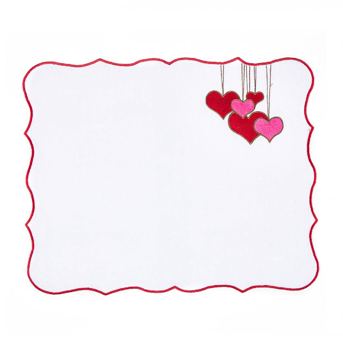 Valentine - Set Of 4 Linen Placemat | Wolf & Badger (US)