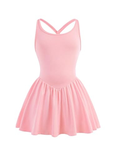 SOLY HUX Vestidos de tenis para ni\u00f1as, para verano, entrenamiento, golf, vestido atl\u00e9ti... | Amazon (US)
