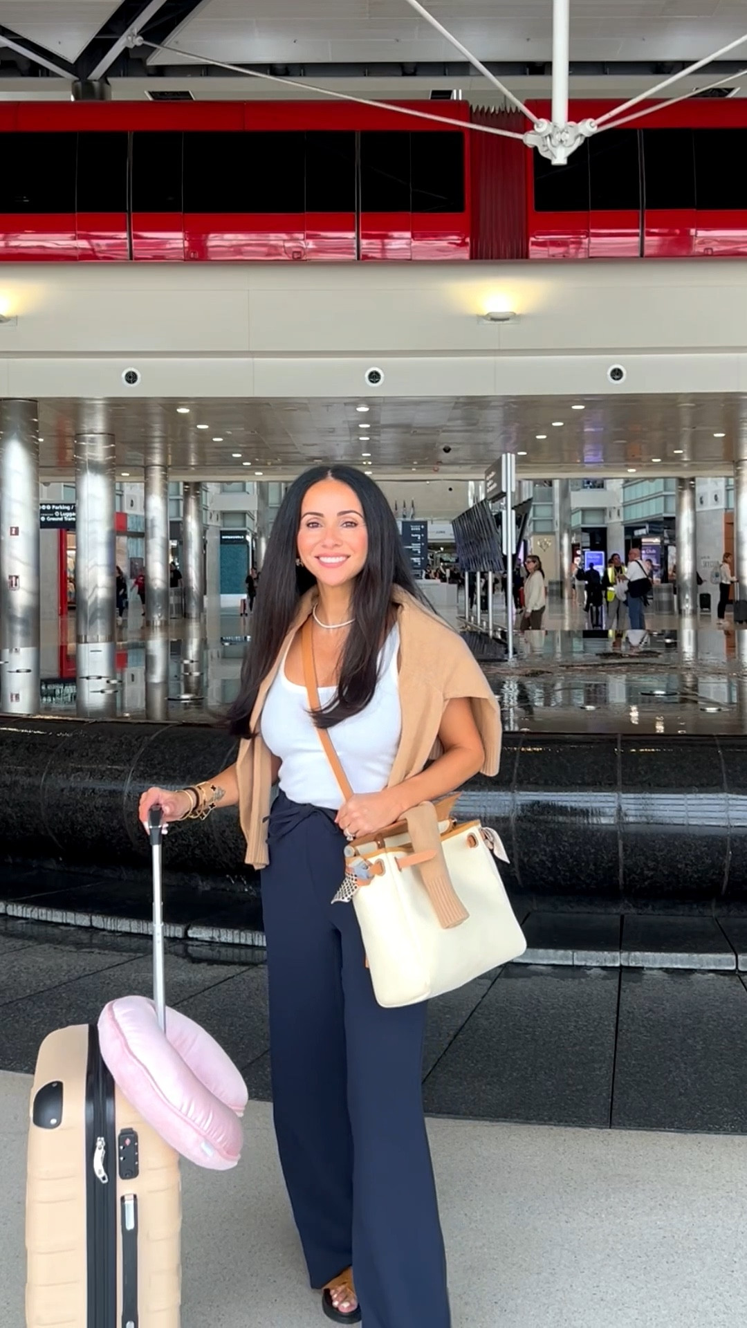 Airport outfit 

Travel outfit | Aritzia pants | Rita Salmo | petite fashion 

Pant size: 2xs short 
Tank top: Xs petite 
Sweater/ XXs

#LTKPetite #LTKOver40 #LTKStyleTip