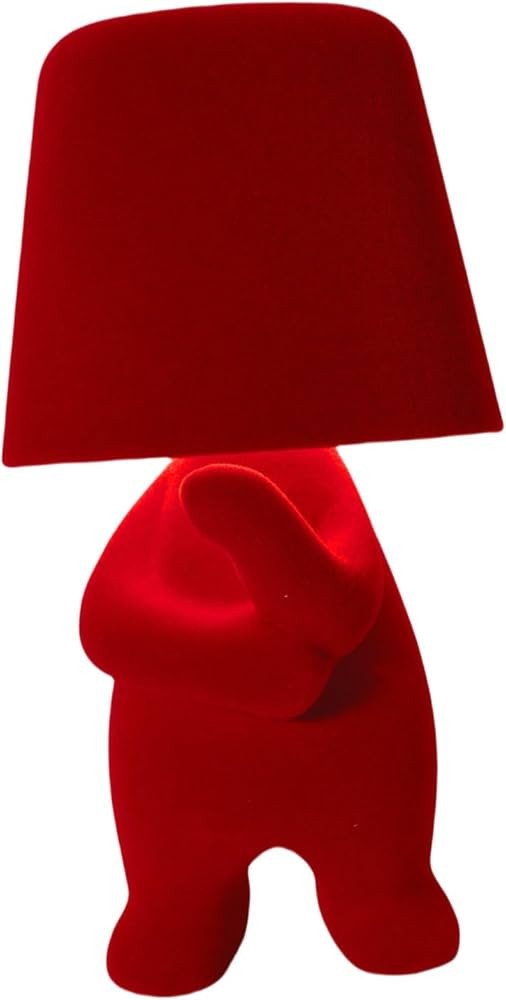 Bedside Touch Control Table Lamp, Golden Decor Thinker Statue LED Table Lamp with USB Port, 3 Way... | Amazon (US)