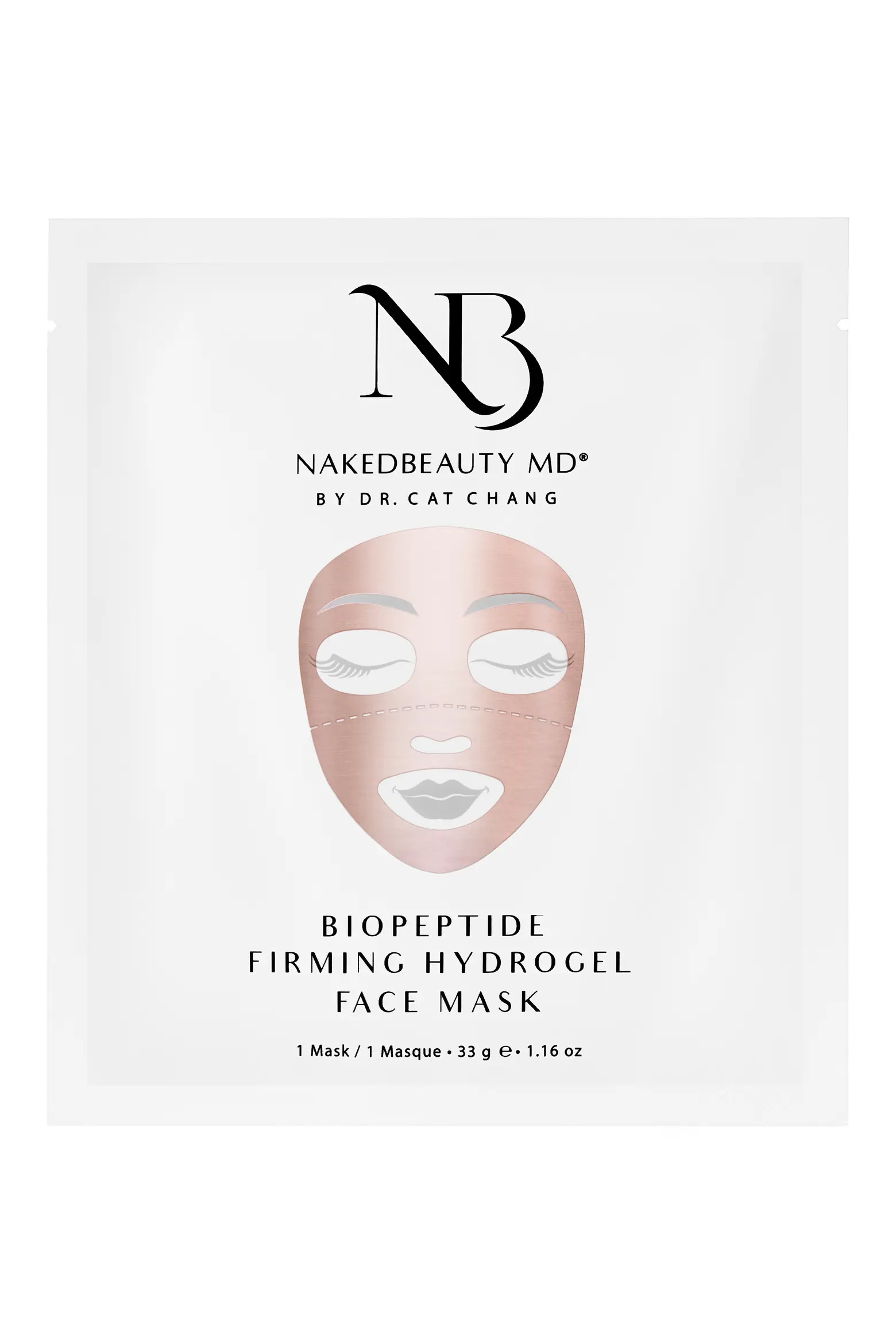 NakedBeauty MD Biopeptide Firming Hydrogel Face Mask (Women) | Nordstrom | Nordstrom