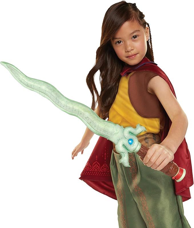 Disney Raya and The Last Dragon Feature Dragon Blade - Action & Adventure Sword - Motion Activate... | Amazon (US)