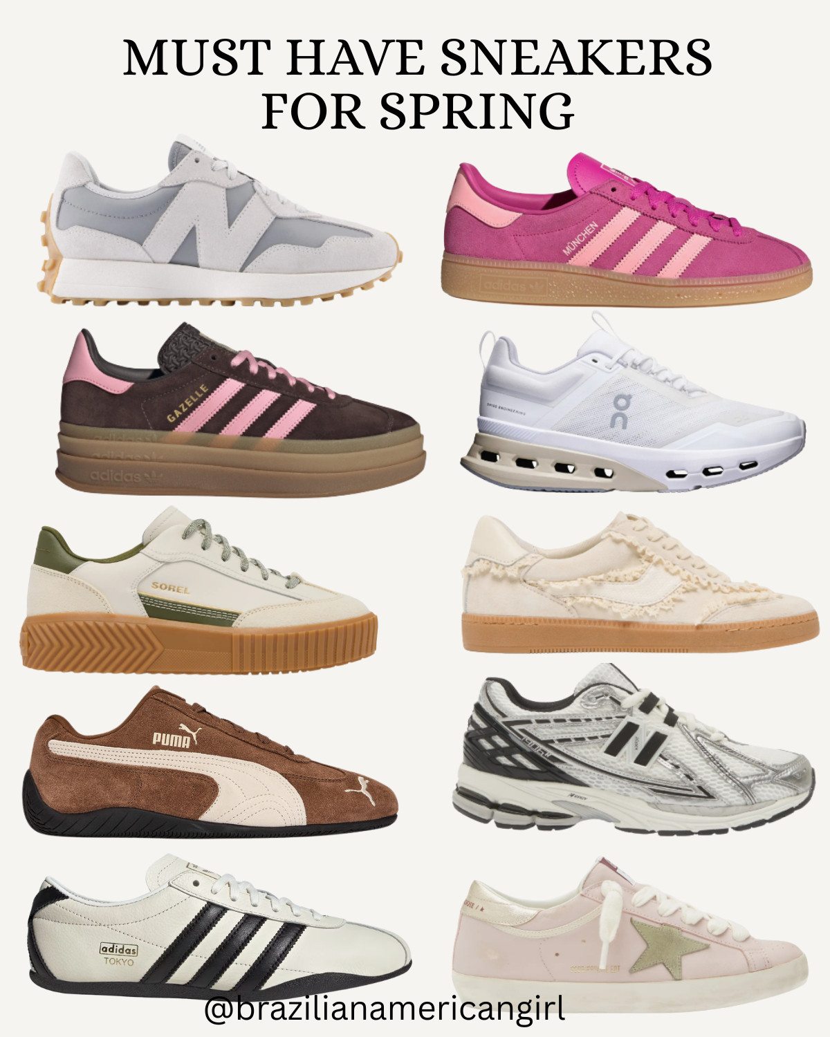 Must Have Sneakers for Spring  

 #LTKootd #LTKSeasonal