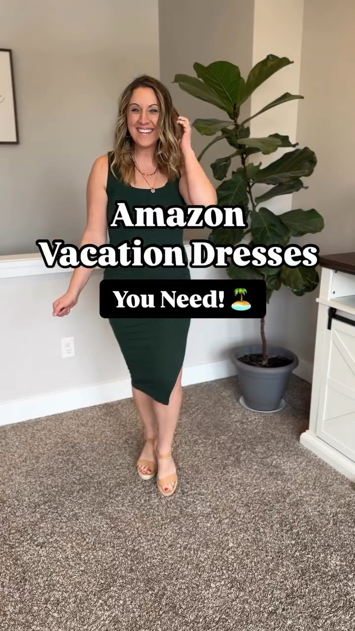 Don’t miss out on this must have vacation dresses! I’m 5’5, 145lbs and wearing a size medium in all 3! 



#LTKFindsUnder50 #LTKSaleAlert #LTKStyleTip
