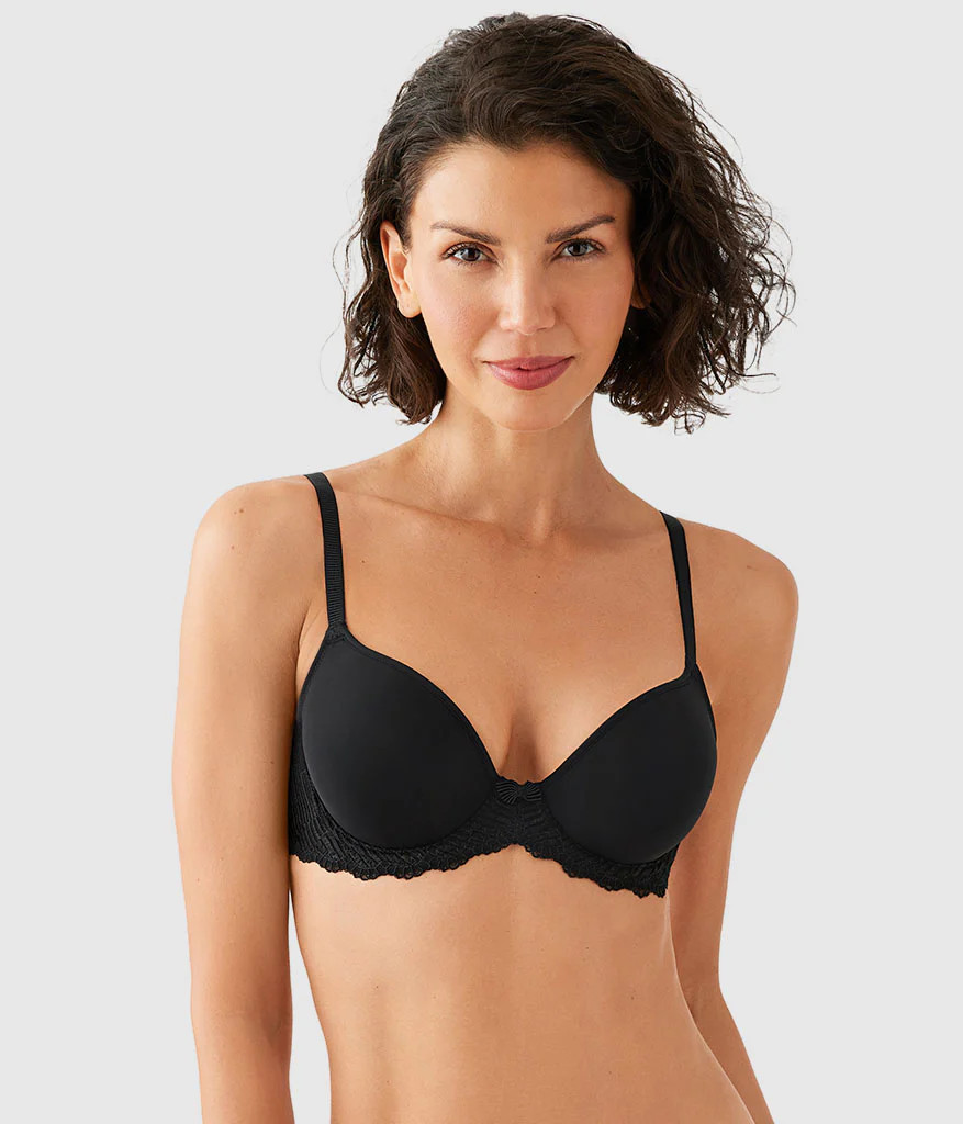La Femme Underwire T-Shirt Bra: Black | Wacoal