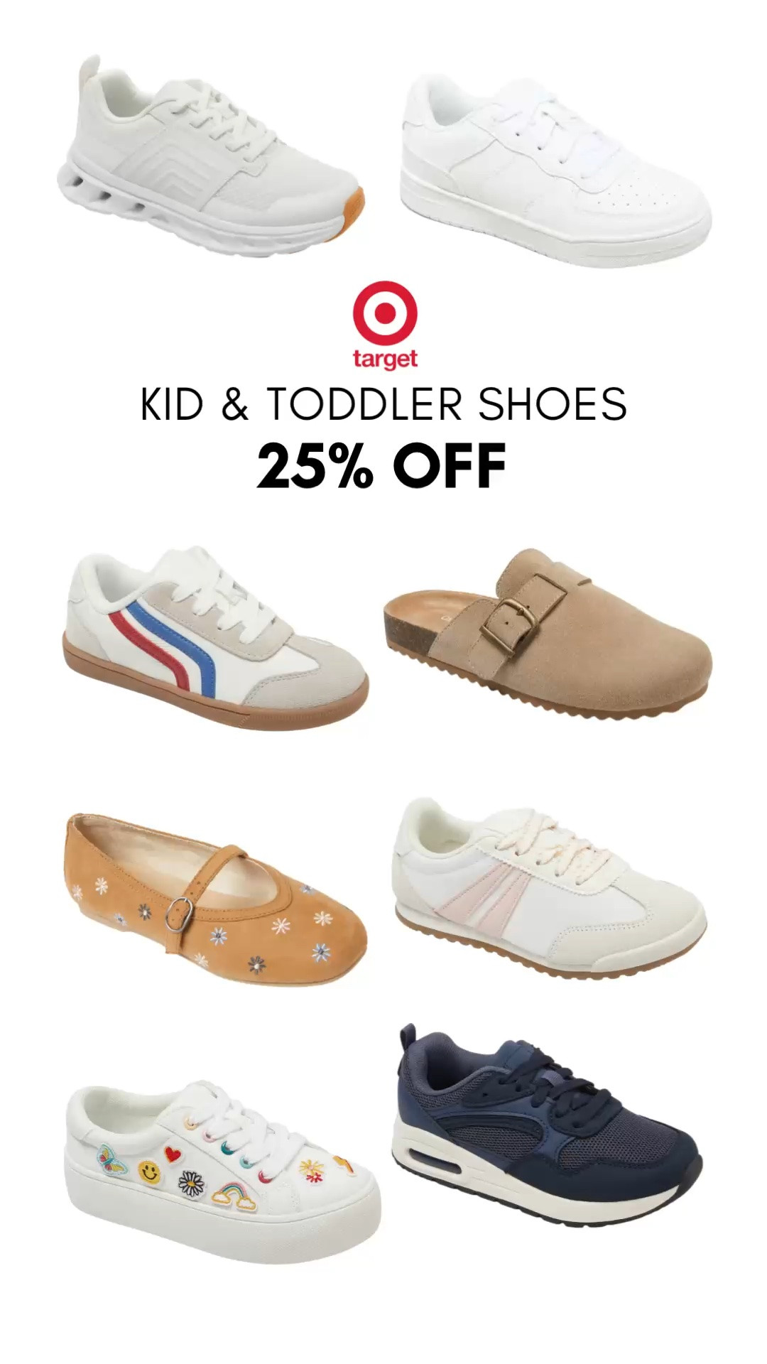 All the stores are having their back-to-school sales. Don’t miss out on 25% off kid and toddler shoes at Target.

#LTKKids #LTKSaleAlert