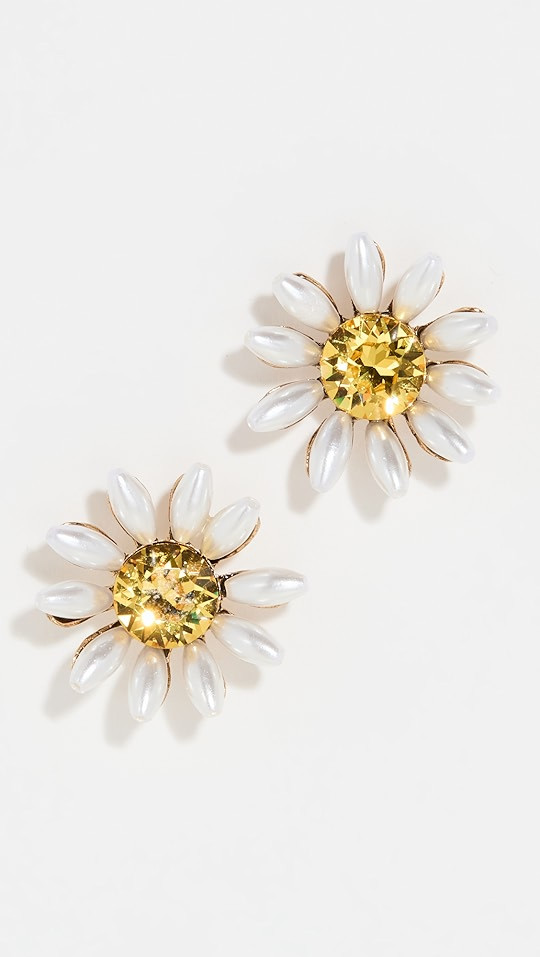 Pearl Daisy Earrings | Shopbop