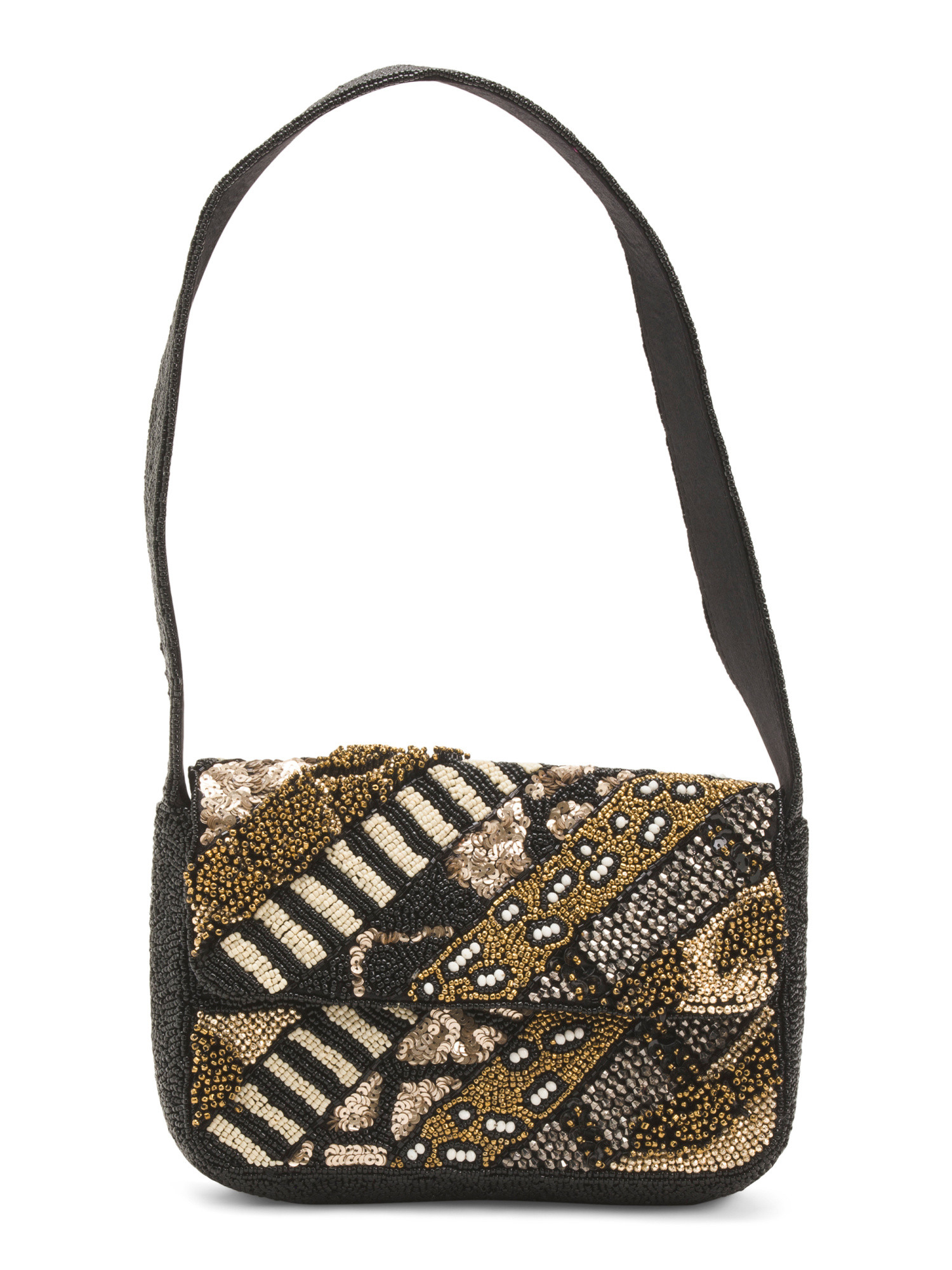 Beaded Pattern Bag | TJ Maxx