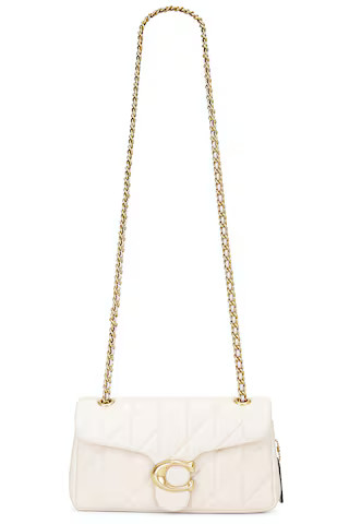 Coach Quilted Tabby Shoulder Bag in Chalk from Revolve.com | Revolve Clothing (Global)