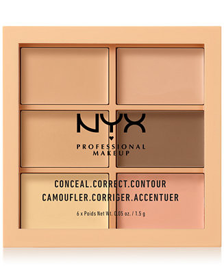 NYX Professional Makeup Conceal Correct Contour Palette Light & Reviews - Makeup - Beauty - Macy'... | Macys (US)