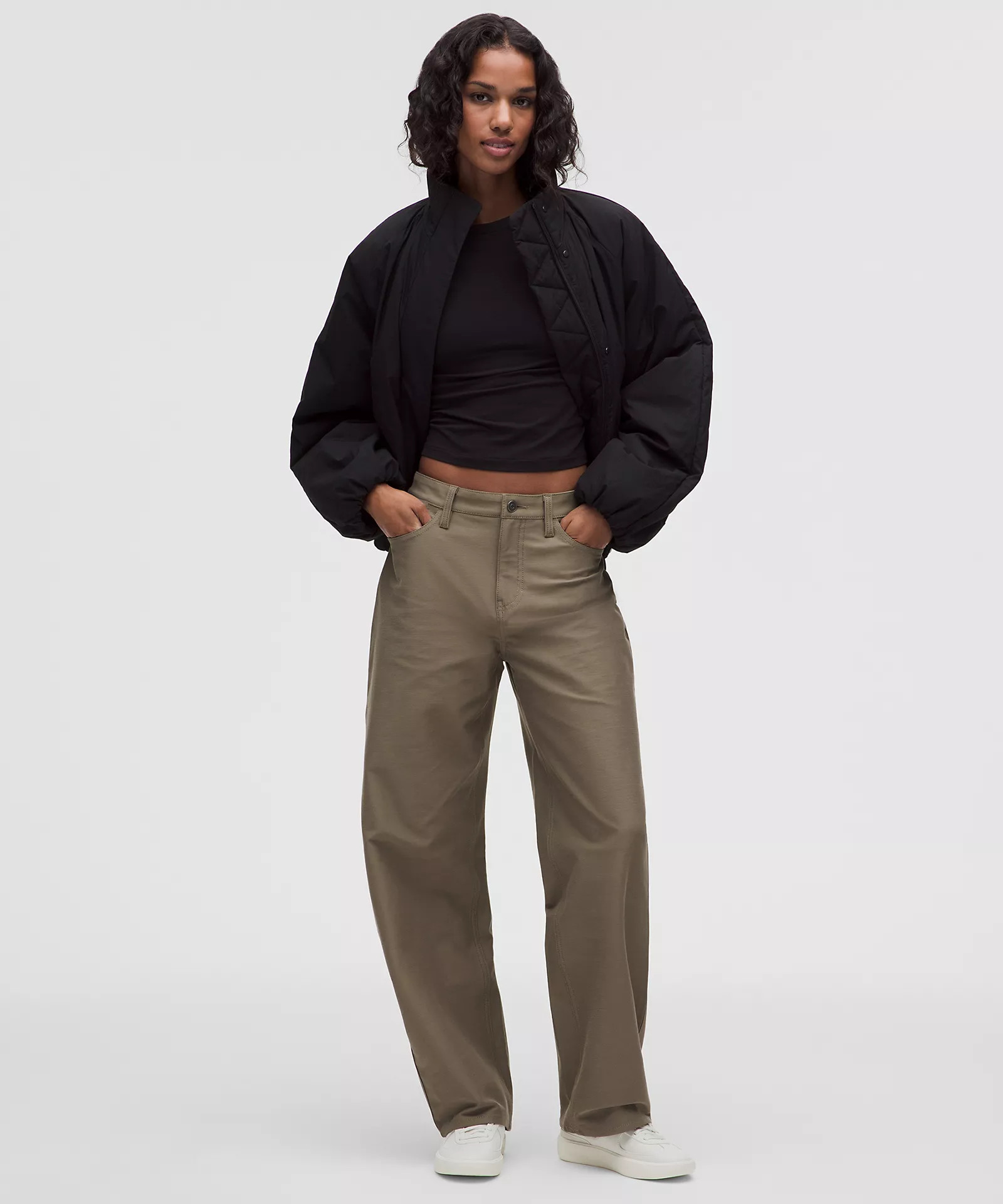 EasyFive Low-Rise Barrel-Leg Pant | Lululemon (US)