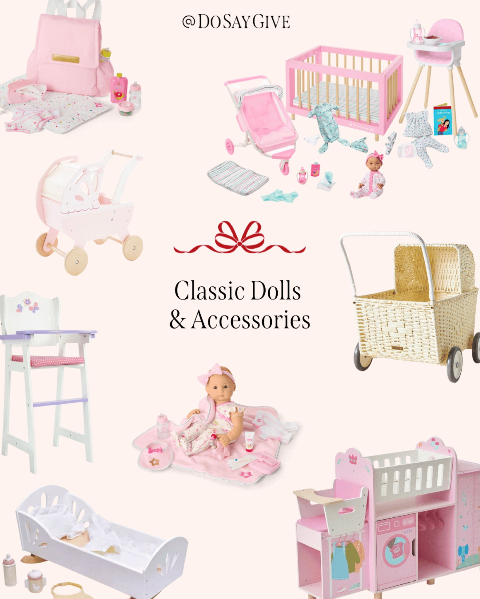 Classic dolls and accessories for girls! Holiday gift guide, gift ideas for girls 

#LTKHoliday #LTKGiftGuide #LTKkids