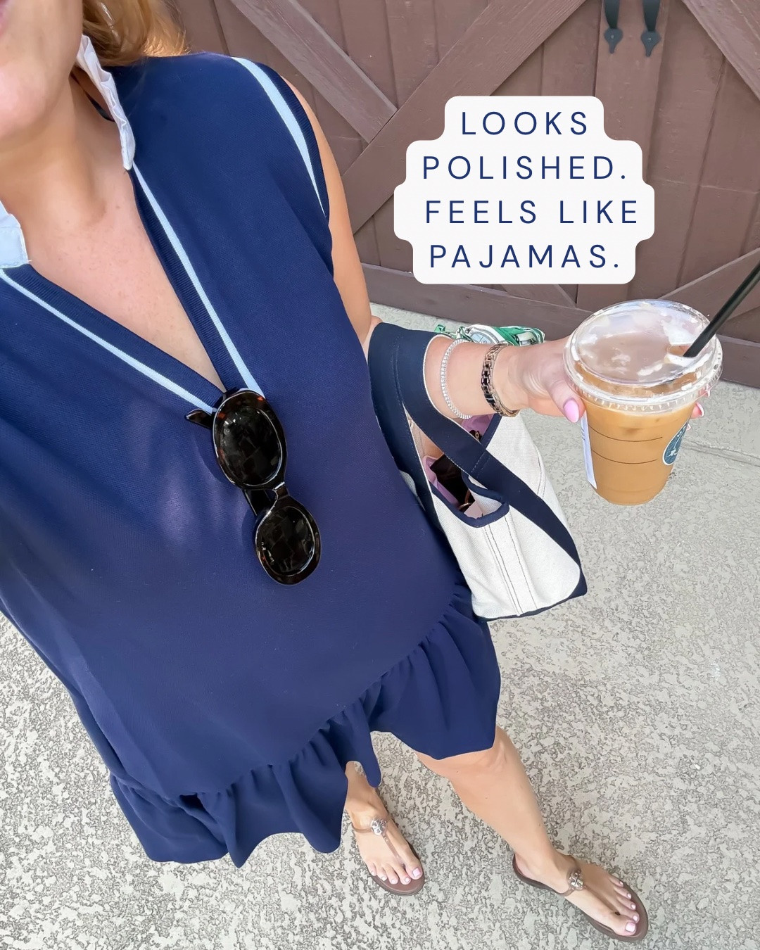 ✨ Sizing: Small

This is the kind of Belk dress you'll reach for over and over. The knit fabric is comfortable, flattering, and easy to wear while still looking polished enough for brunch, errands, vacations, or date night.

SEO: navy dress, knit dress, summer dress, casual dress, vacation outfit, effortless style
