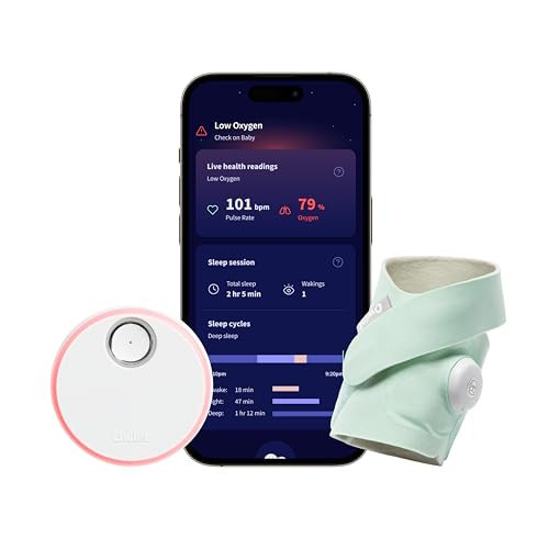 Owlet Dream Sock® - FDA-Cleared Smart Baby Monitor - Track Live Pulse (Heart) Rate, Oxygen in Infants - Receive Notifications | Amazon (US)