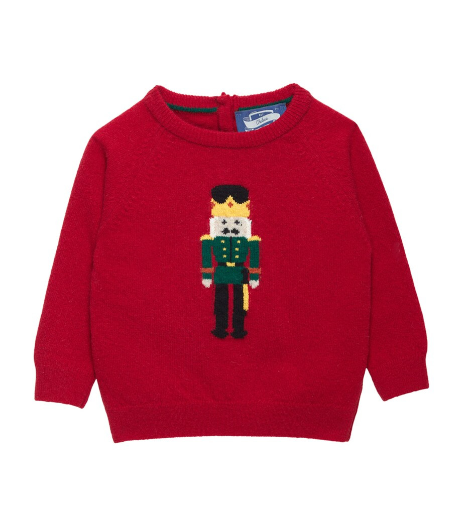 Wool-Blend Nutcracker Sweater (3-24 Months) | Harrods