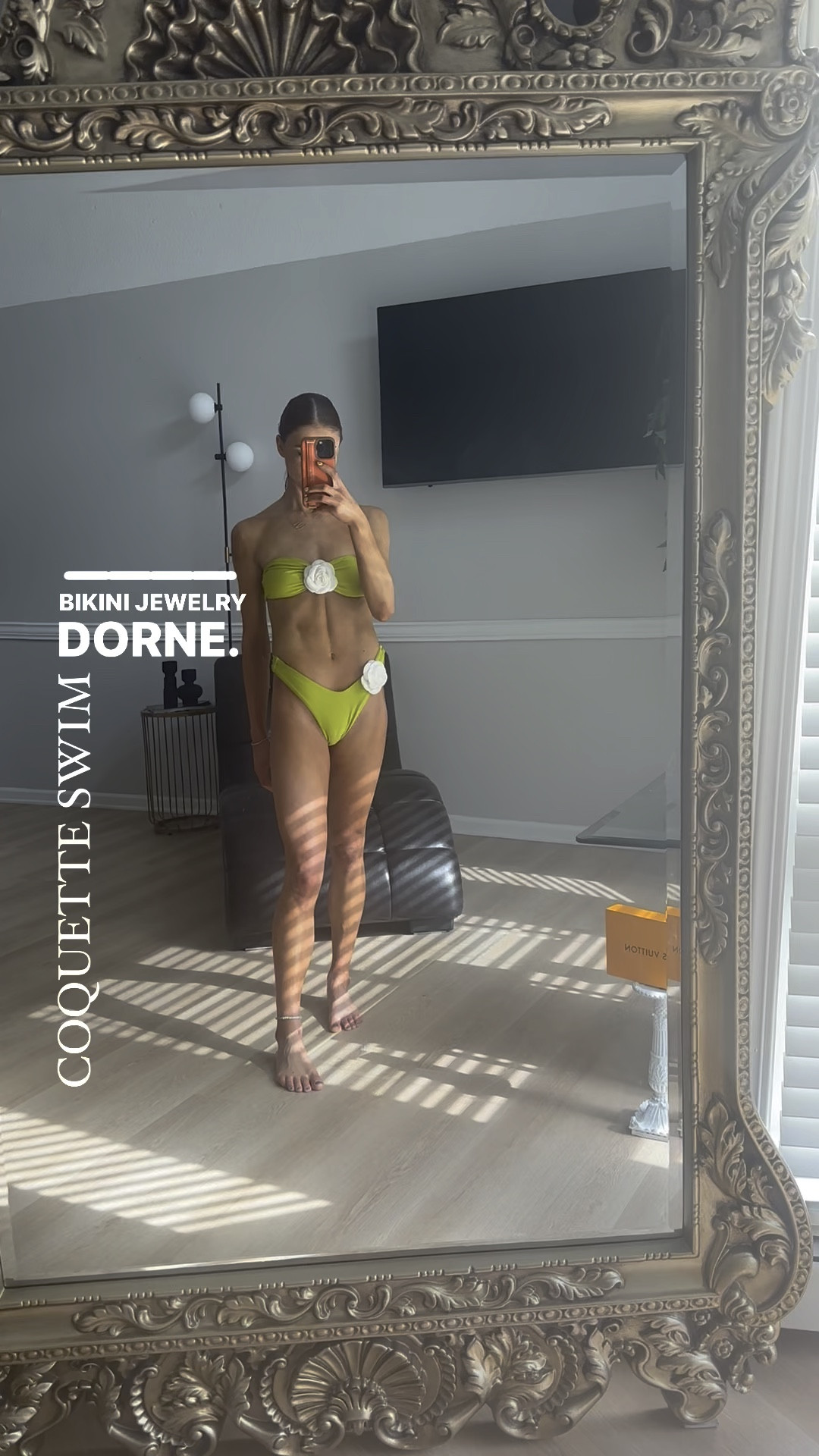 Feminine and Flirty Coquette isn’t going anywhere 🌹 I found this green set on Amazon for under $20 💚 also tagged some one pieces 

#BikiniJewelry is something I just discovered! Not a body chain but little charms for your suits 

Fun fact: Your core is made up 
-of 2  muscles (not 6) 
-rectus and transverse abdominis 
-body fat % is the reason why you see “packs” - they don’t just magically come from exercises 

Tanner - I love St. Tropez but have on Tanologist mouse in dark - make sure you give it time to dry!! 

#coquetteBikini #coquetteaesthetic #RoseBikini #BikiniJewelry #Anklet #toering #vacationlook
#dorne #weworewhat #amazonswim #shopmeganquist #toptanningproducts #bikinitrend2024 #strropezmouse #tanologist #howtogetacore #stretchmarks #biohacking #redheadsummer #greenbikini #cottagecoreswim 

#LTKstyletip #LTKswim #LTKfitness