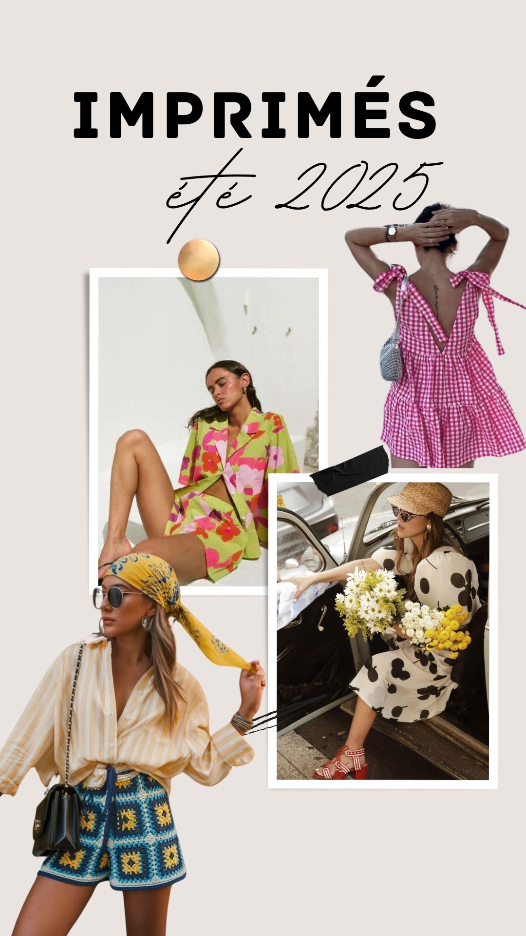 🌞 Les imprimés stars de l’été sont là !
Pois rétro, vichy romantique, rayures marines ou fleurs bohèmes… Cet été, on joue avec les motifs pour des valises pleines de style ! ✈️💐

On t’a préparé une sélection de pièces imprimées à glisser direct dans ta valise ☀️

#SummerStyle #LTKFinds #ValiseÉté #Imprimés #LookVacances #StyleTendance #LTKSeasonal #LTKFrance

#LTKsummer #LTKeurope #LTKspring