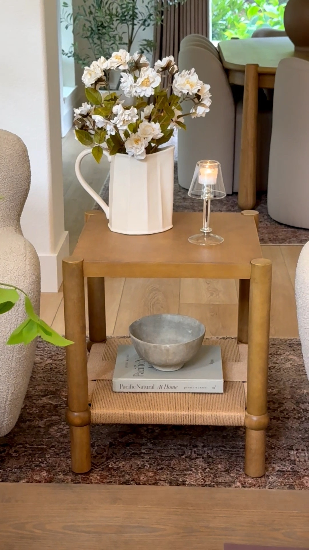 My new side table. Love the warmth and the woven detail. Great price.

#LTKHome #LTKU #LTKSeasonal