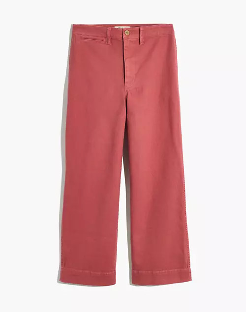 Slim Emmett Wide-Leg Crop Pants | Madewell