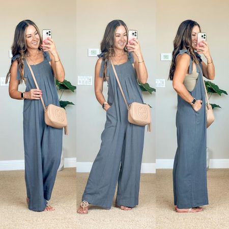 Spring Casual Look


I’m wearing wide leg bow tie strap jumpsuit overalls size small in dark grey

Spring  Spring outfit  Spring style  Trendy fashion  Petite fashion  Women’s fashion  What I wore  Jumpsuit  Overalls  Crossbody bag  Fashion blogger Petite style

#LTKover40 #LTKstyletip #LTKSeasonal