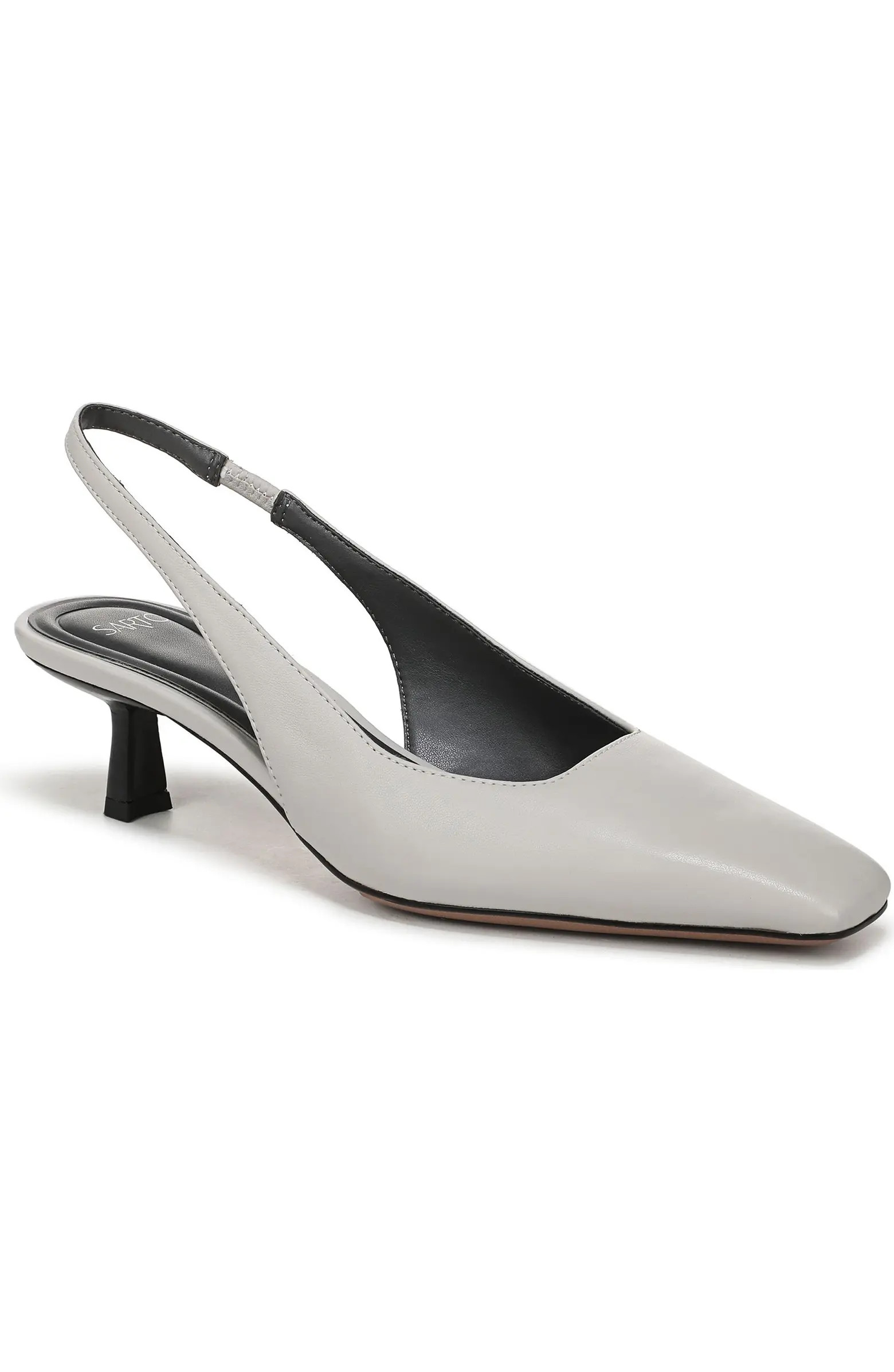 SARTO by Franco Sarto Raven Slingback Kitten Heel Pump (Women) | Nordstrom | Nordstrom