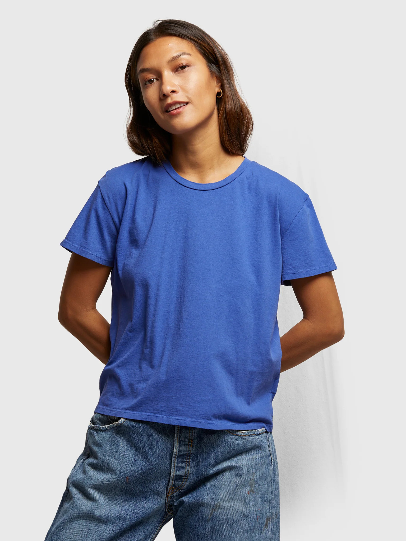 PERFECT WHITE TEE
                      
                     Women's Harley Boxy Tee | Saint Bernard