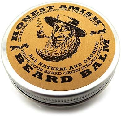 Honest Amish Beard Balm Leave-in Conditioner - Made with only Natural and Organic Ingredients - 2... | Amazon (US)