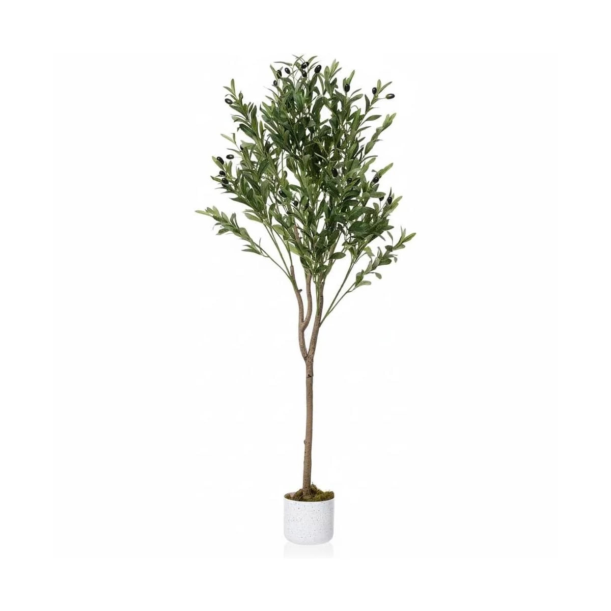 Acekool Artificial Olive Tree 43" with Pot, Realistic Green Leaves & Olives, Faux Plant for Livin... | Target