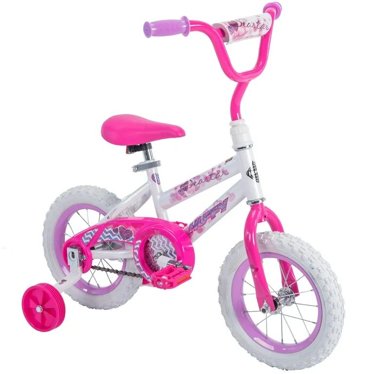 Huffy 12 in. Sea Star Girl Kids Bike, White - Walmart.com | Walmart (US)