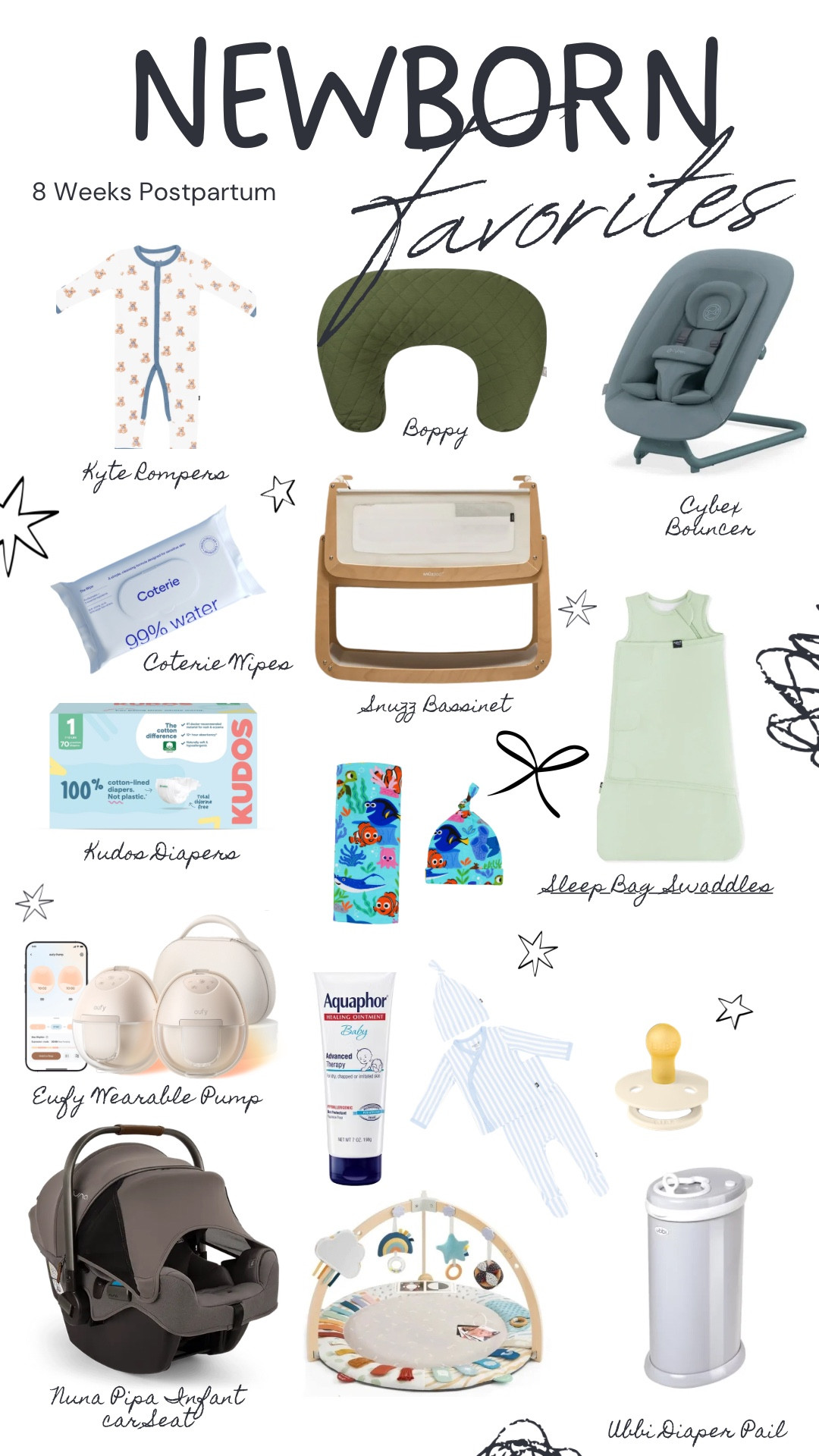 8 weeks postpartum with our 3rd baby. My current newborn favorites 

#LTKBaby #LTKmomlife #LTKBump