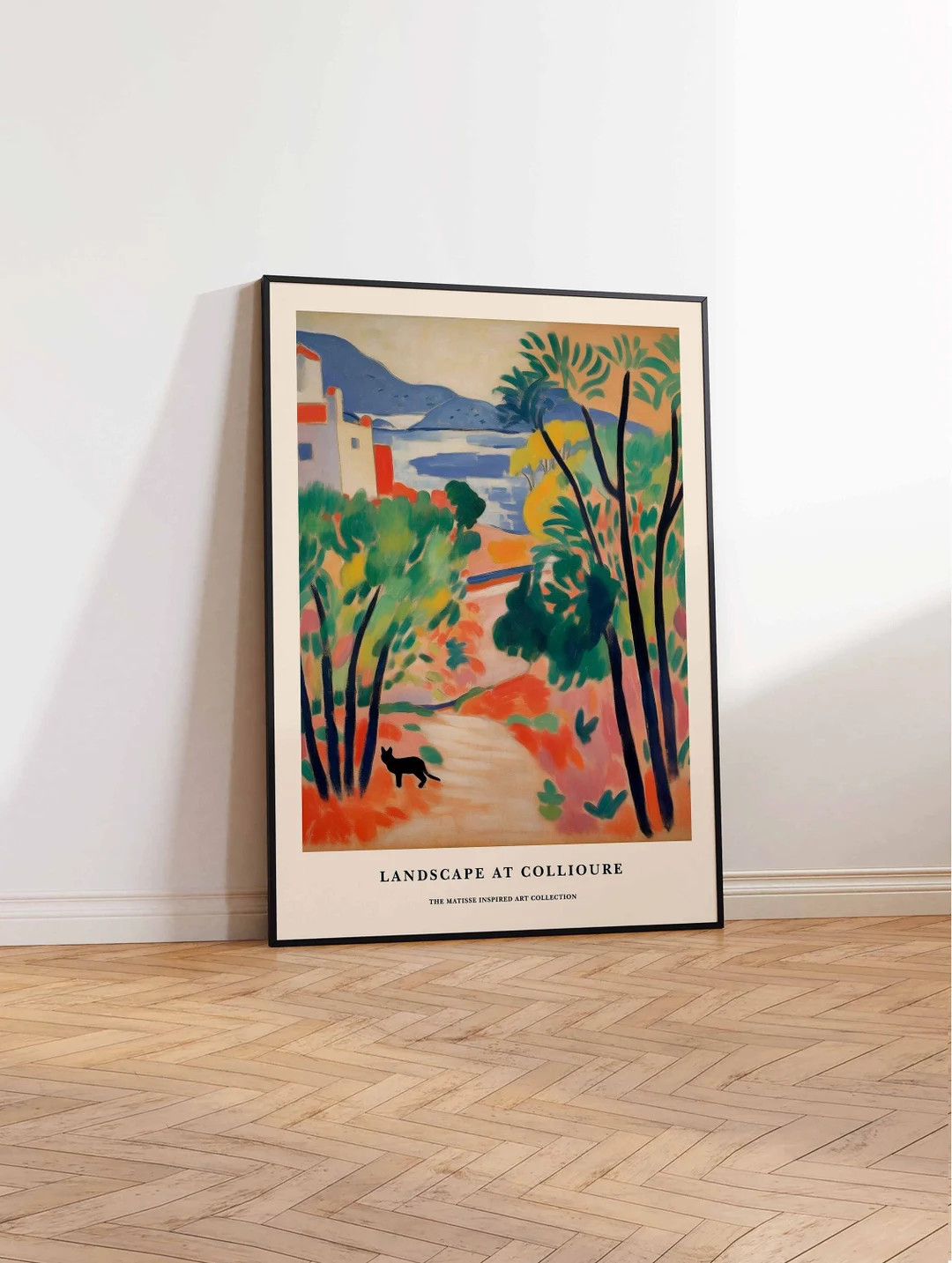 Henri Matisse Print, Matisse Inspired Landscape at Collioure, Matisse Art Print, Landscape with a... | Etsy (UK)