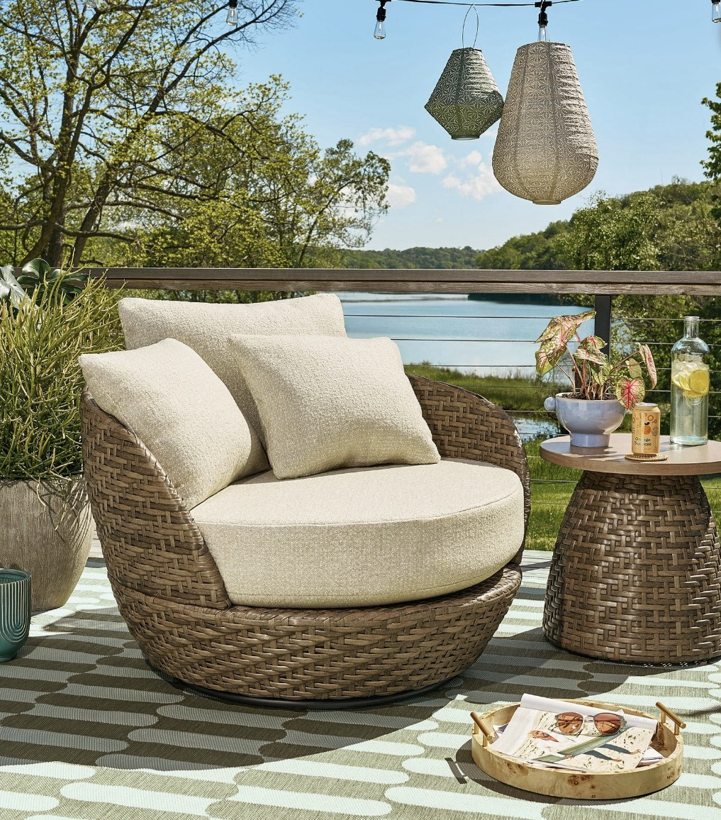 The new outdoor collection from Beautiful by Drew Barrymore is here and it is GOOD 🤍✨

Think elevated neutrals, soft textures, and pieces that make your patio feel like an extension of your living room. Cozy mornings with coffee, slow summer evenings, hosting your people — this collection was made for all of it.

If you’ve been wanting to refresh your outdoor space without the luxury price tag… this is your sign. 🪴☀️

Run, don’t walk — these pieces will not stay in stock long!

#BeautifulByDrew #OutdoorLiving #PatioRefresh #HomeStyle #SummerEntertaining 

#LTKSpringSale #LTKHome #LTKSeasonal