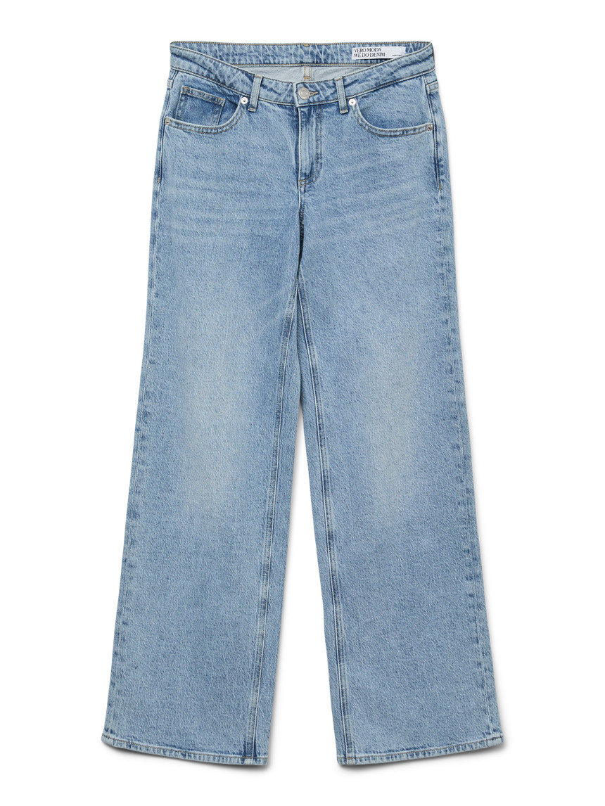 VMVANESSA Niedrige Taille Weiter Beinschnitt Jeans | Vero Moda® | Vero Moda