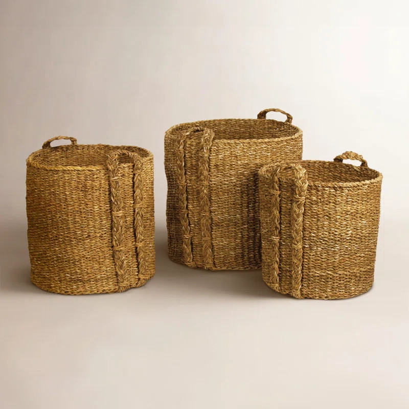 Birch Lane™ Charton Seagrass Decorative Basket | Wayfair North America