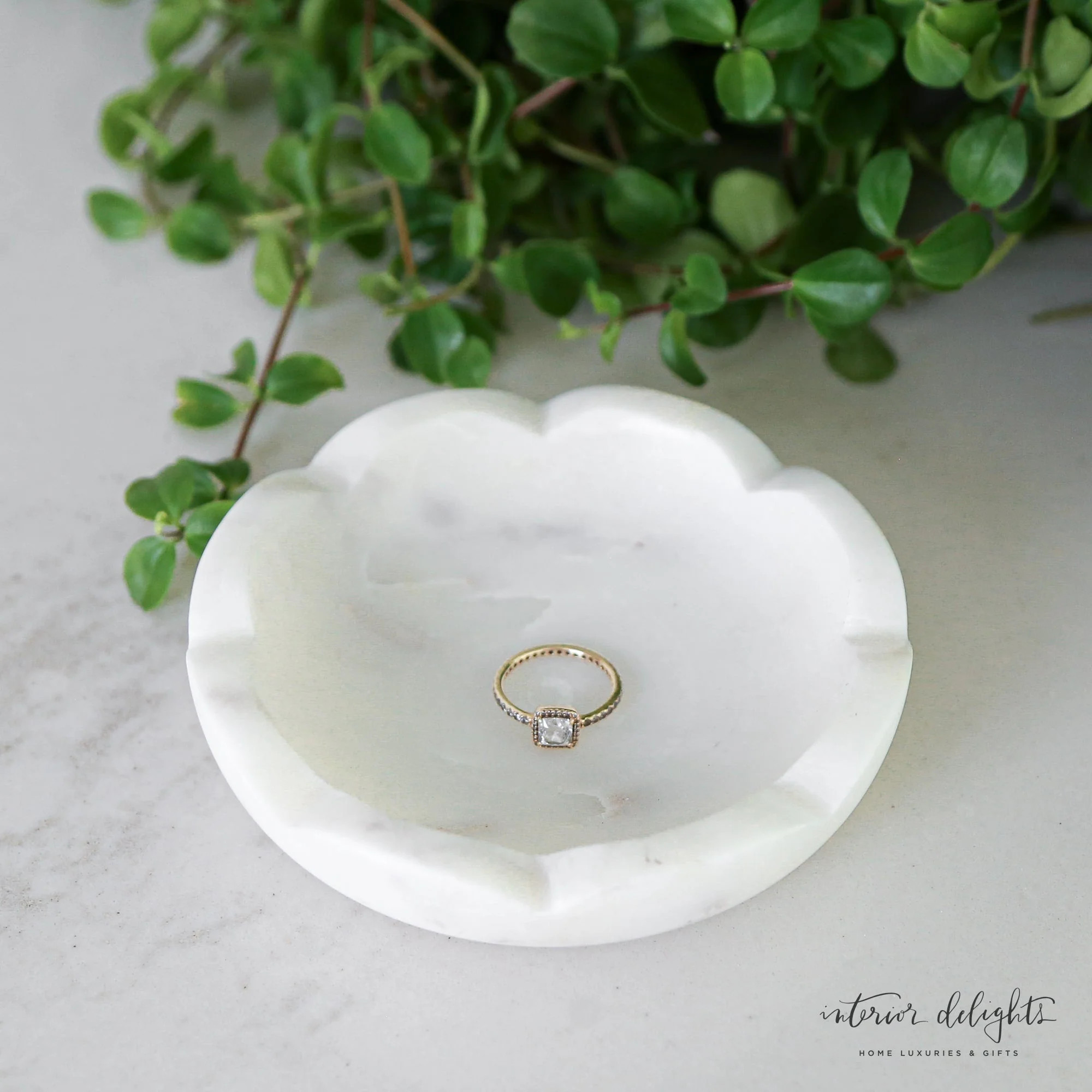 Scallop Marble Dish | Interior Delights