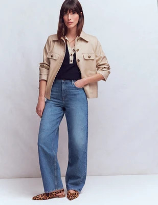 Barrel Jeans-Mid Vintage Female Boden | Boden UK