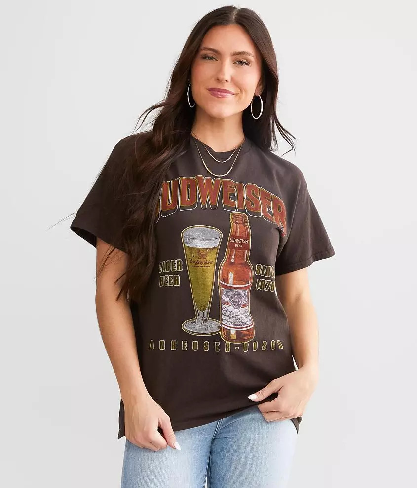 Junkfood Budweiser® Lager T-Shirt | Buckle
