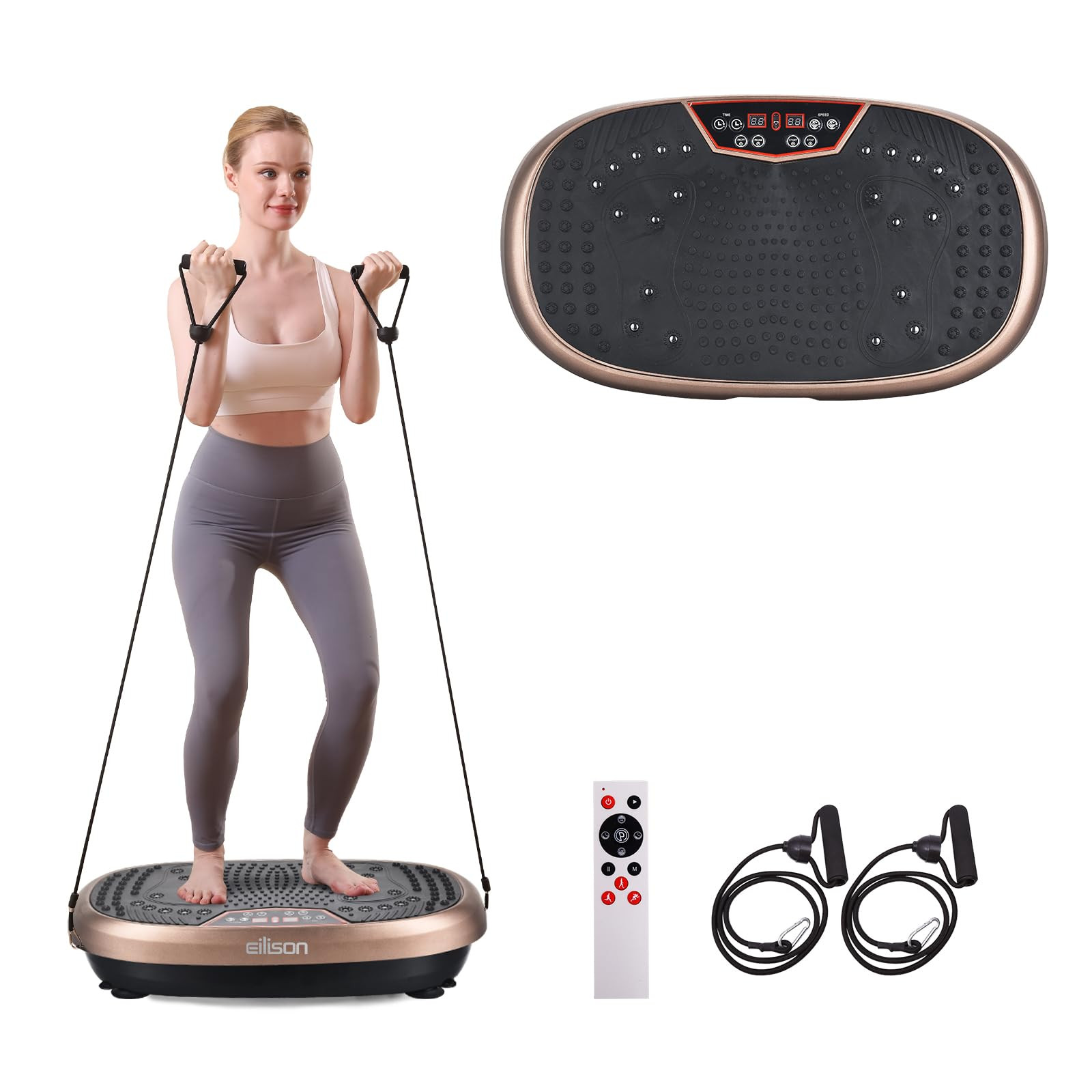 EILISON FitMaxx 3D XL Vibration Plate Exercise Machine - Whole Body Workout Vibration Platform w/... | Amazon (US)