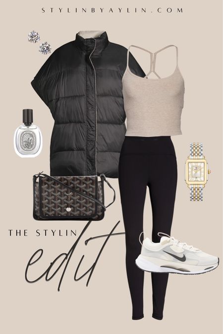 The Stylin Edit- Casual style, athleisure, puffer vest, StylinByAylin 

#LTKSeasonal #LTKunder100 #LTKstyletip