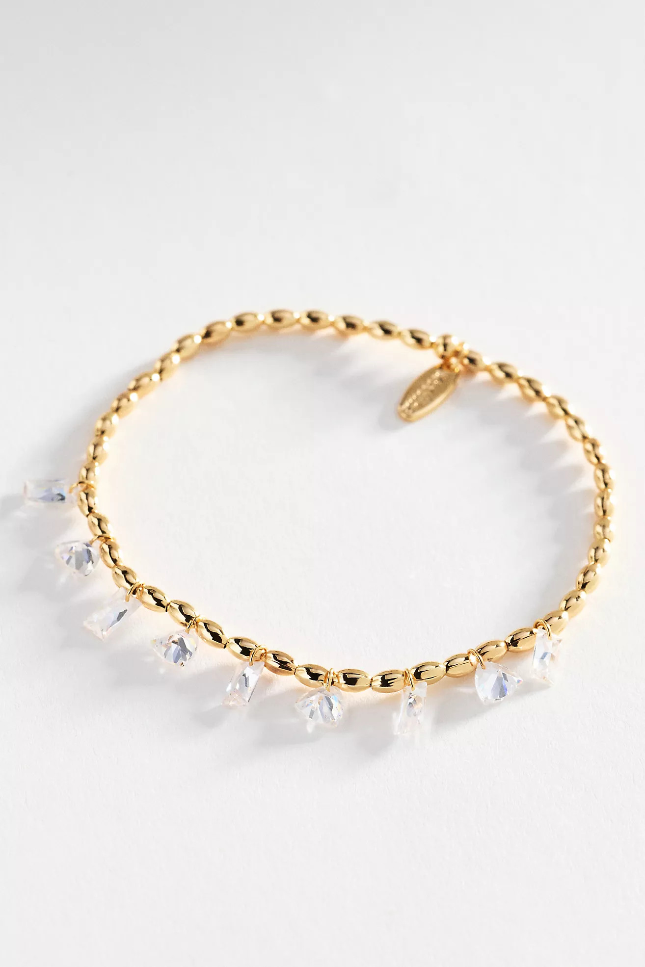 Beaded Crystal Stretch Bracelet | Anthropologie (US)