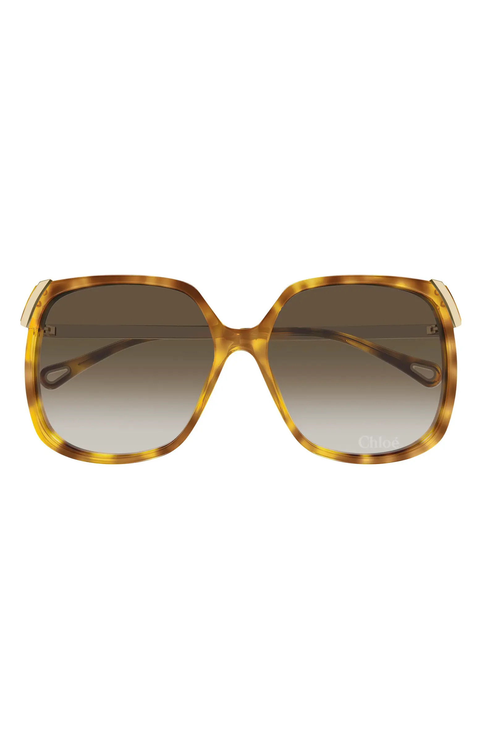 60mm Gradient Square Sunglasses | Nordstrom