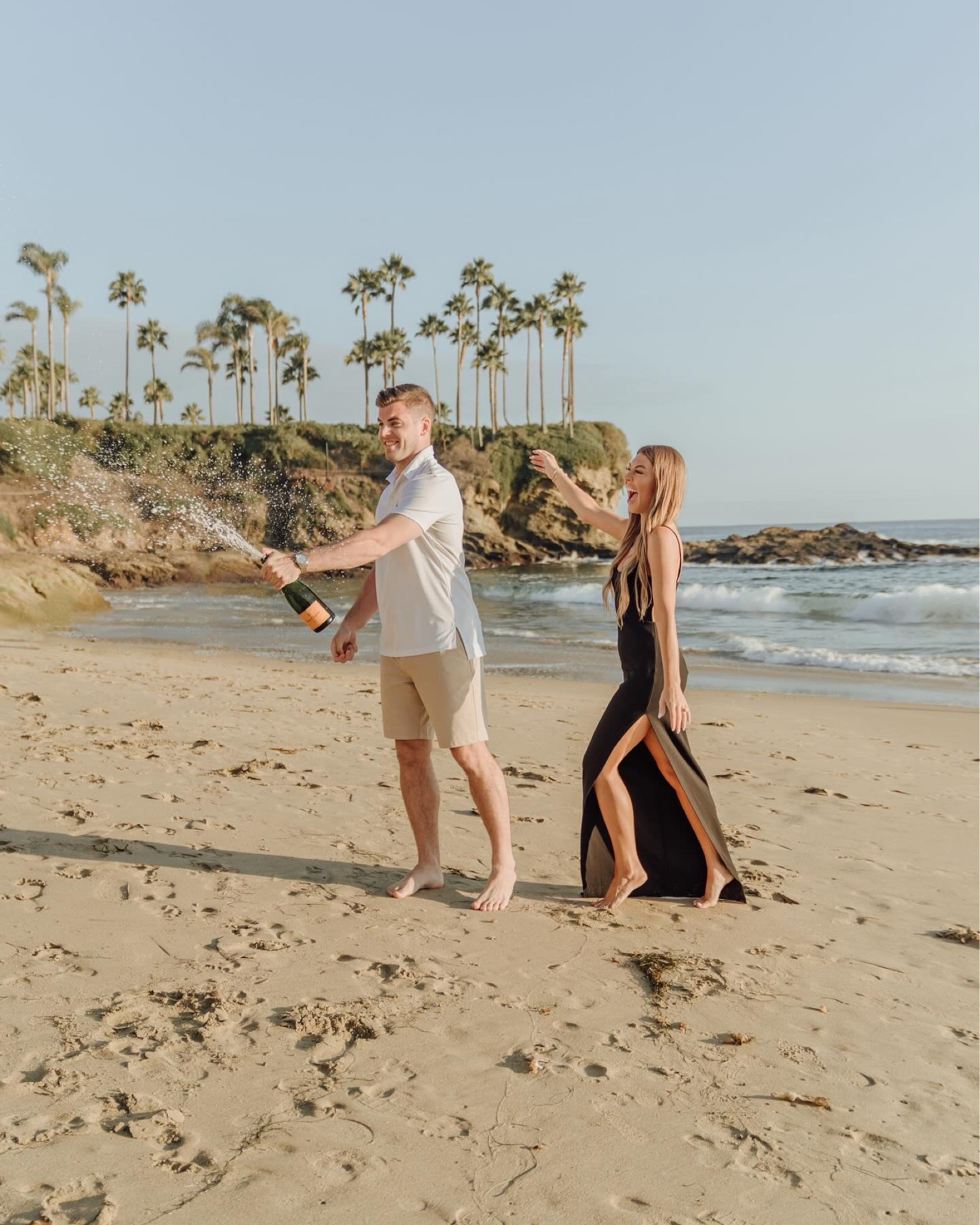 beach proposal dress Chiffon Beach Engagement Registration Wedding Dress TB1391 – TANYA BRIDAL