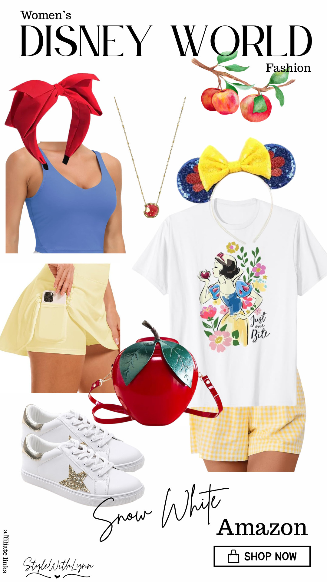 🍎Snow White Disneybound🍎

Channel your inner princess with these effortlessly cute looks inspired by the fairest of them all. 💛 A classic blue tank paired with a breezy yellow skort keeps you cool for long park days, while the apple accessories add that perfect storybook touch. Top it off with statement ears and comfy sneakers for a magical outfit that’s as practical as it is adorable. 💫


#ltkdisney #ltkstyle #ltkunder50


snow white disneybound, disney princess outfit, disney world outfit women, snow white outfit adult, disneybound outfit ideas, disney park outfit summer, disney outfit inspo, snow white inspired outfit, disney world fashion, magic kingdom outfit, disney outfit casual, theme park outfit women, disney ears outfit, snow white apple outfit, disney summer outfit, cute disney outfits, disney style influencer, park day outfit comfy, disney outfit aesthetic, disney vacation outfit

 

 #LTKootd #LTKTravel