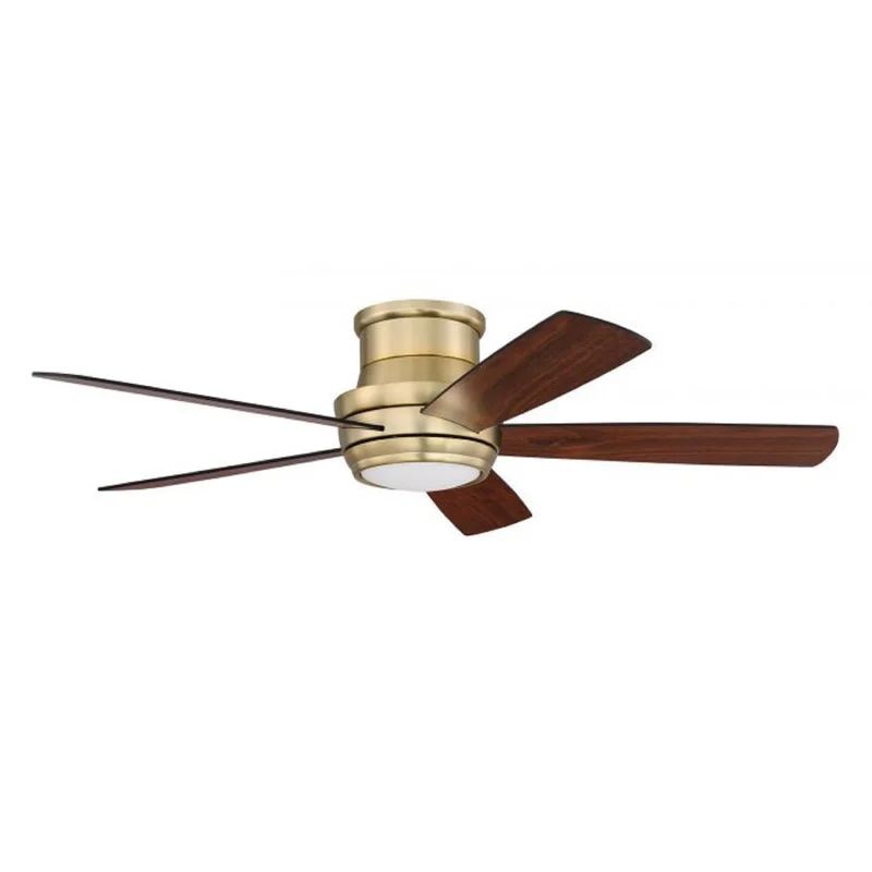 52'' Canup 5 - Blade LED Standard Ceiling Fan with and Light Kit Included | Wayfair North America