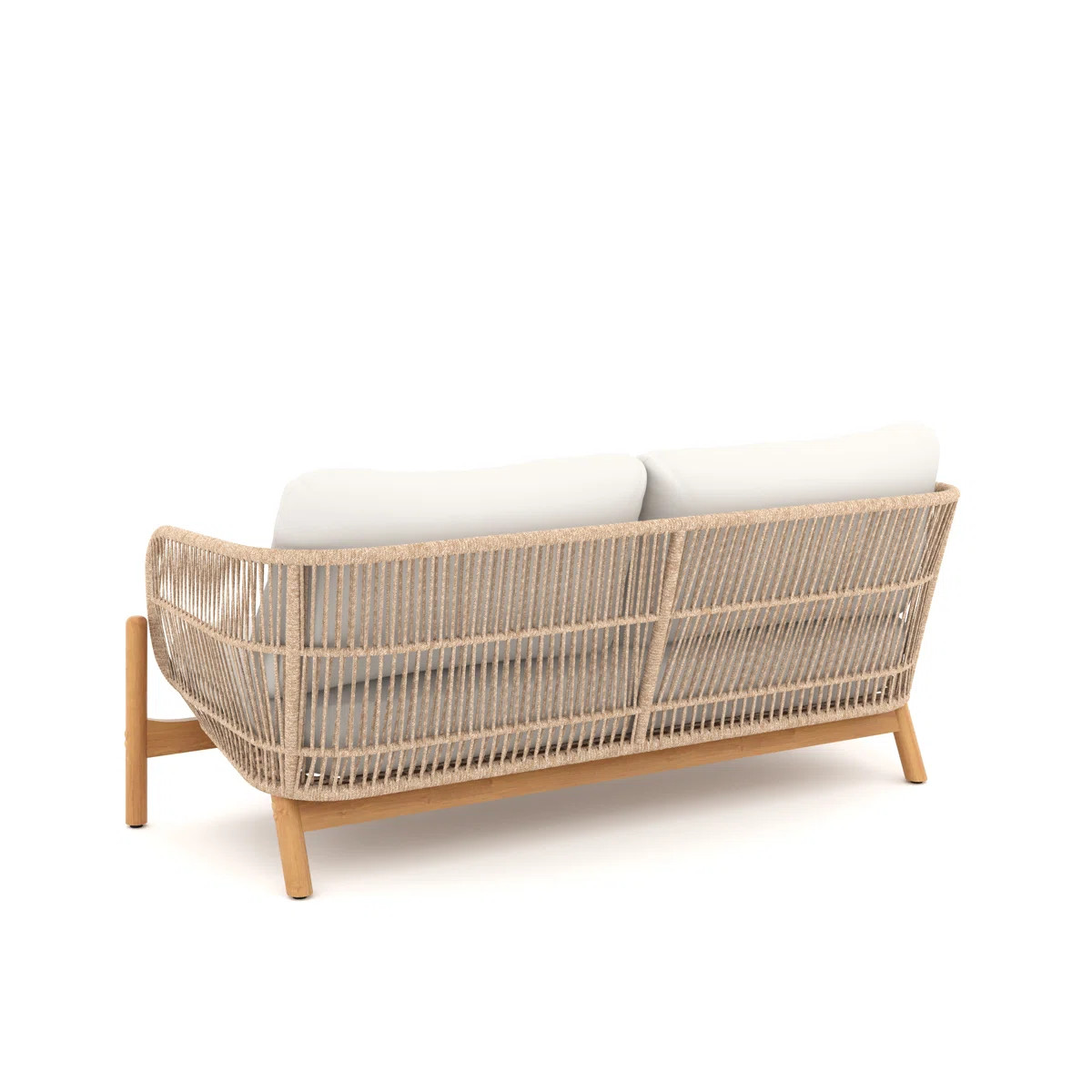 Lyal Wood Patio Loveseat | Wayfair North America