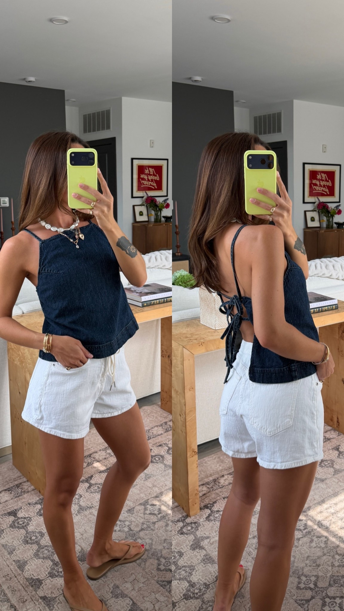 Linen-blend shorts: 25
Denim Cami: XS


@abercrombie #AbercrombiePartner