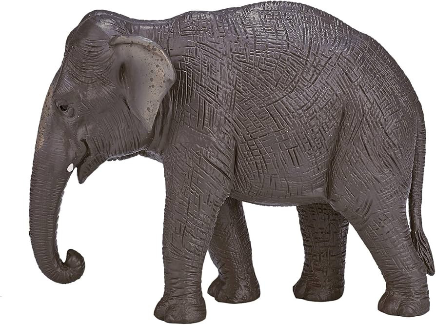 MOJO Asian Elephant Realistic International Wildlife Toy Replica Hand Painted Figurine, Grey (387... | Amazon (US)