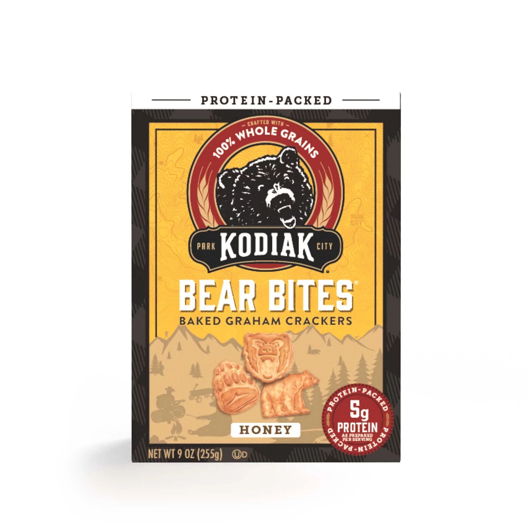 Kodiak Protein Honey Graham Cracker Bear Bites, 9 oz | Walmart (US)