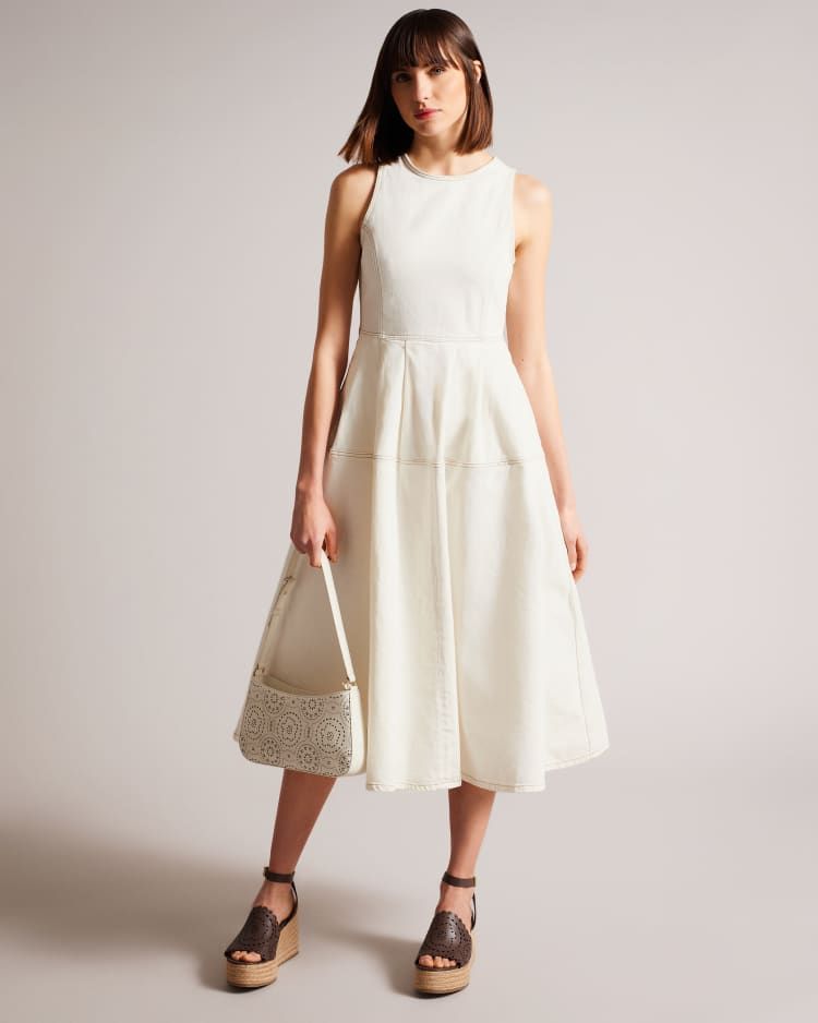 EriieSleeveless Full Skirted Dress | Ted Baker UK